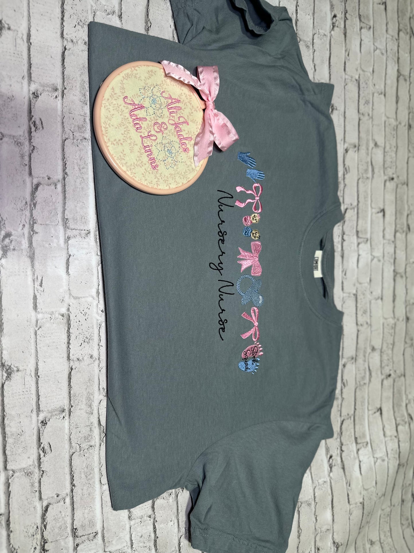 Vascular Ultrasound and bows tee or sweatshirt