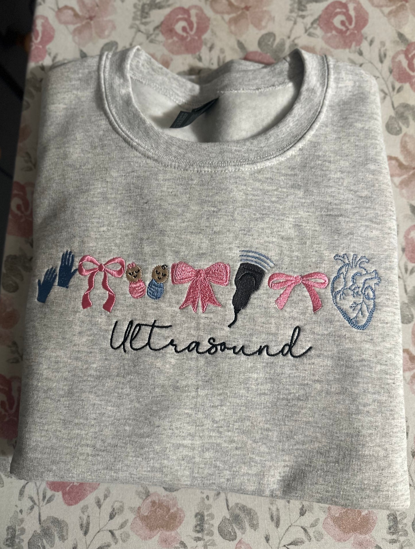 Ultrasound and bows tee or sweatshirt