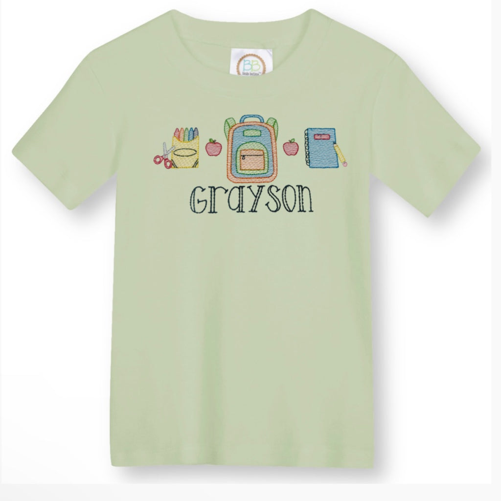 Back to school designs tee