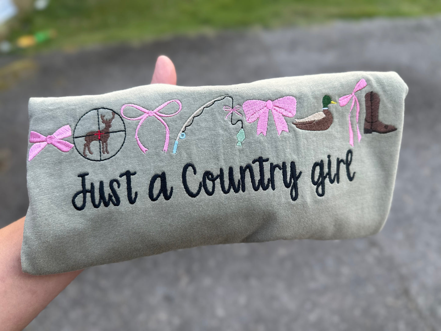 Just a country girl tee or sweatshirt