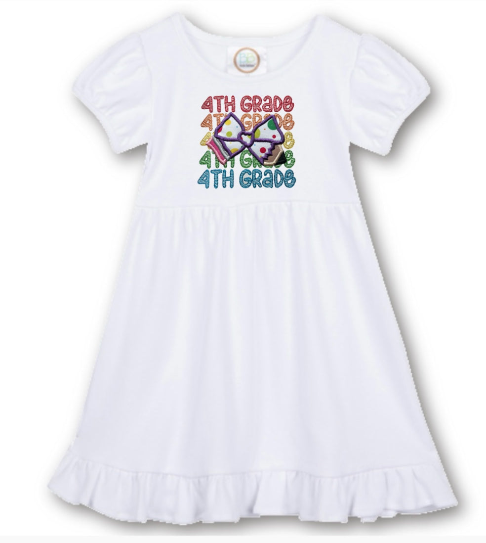 Back to school empire dress