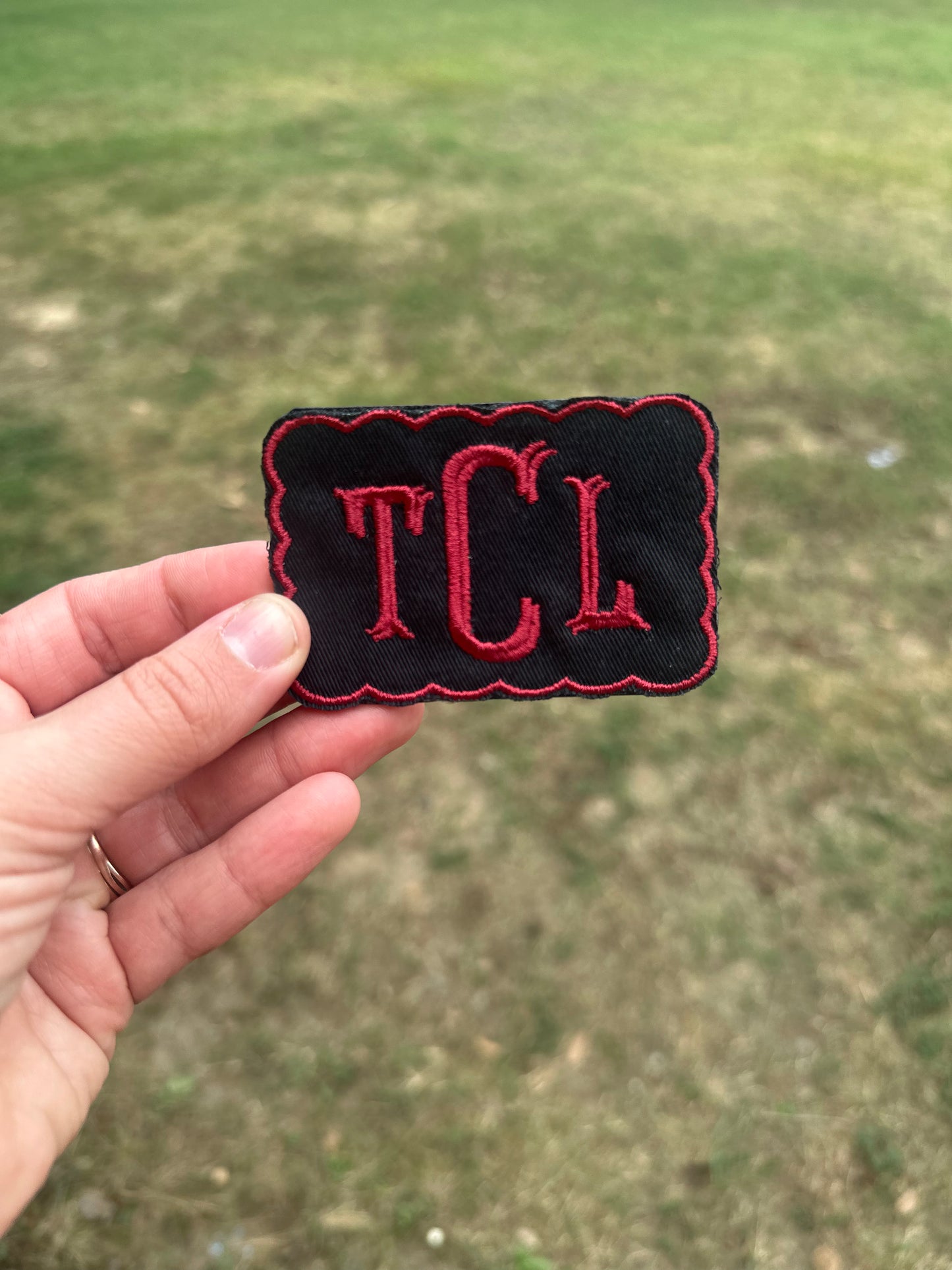 Scalloped patches for yeti 