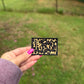 Scalloped monogram Velcro patches