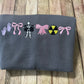 Radiology & bows embroidered tee or sweatshirt
