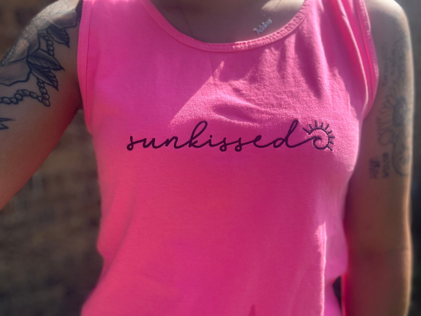 Sunkissed comfort color tank top
