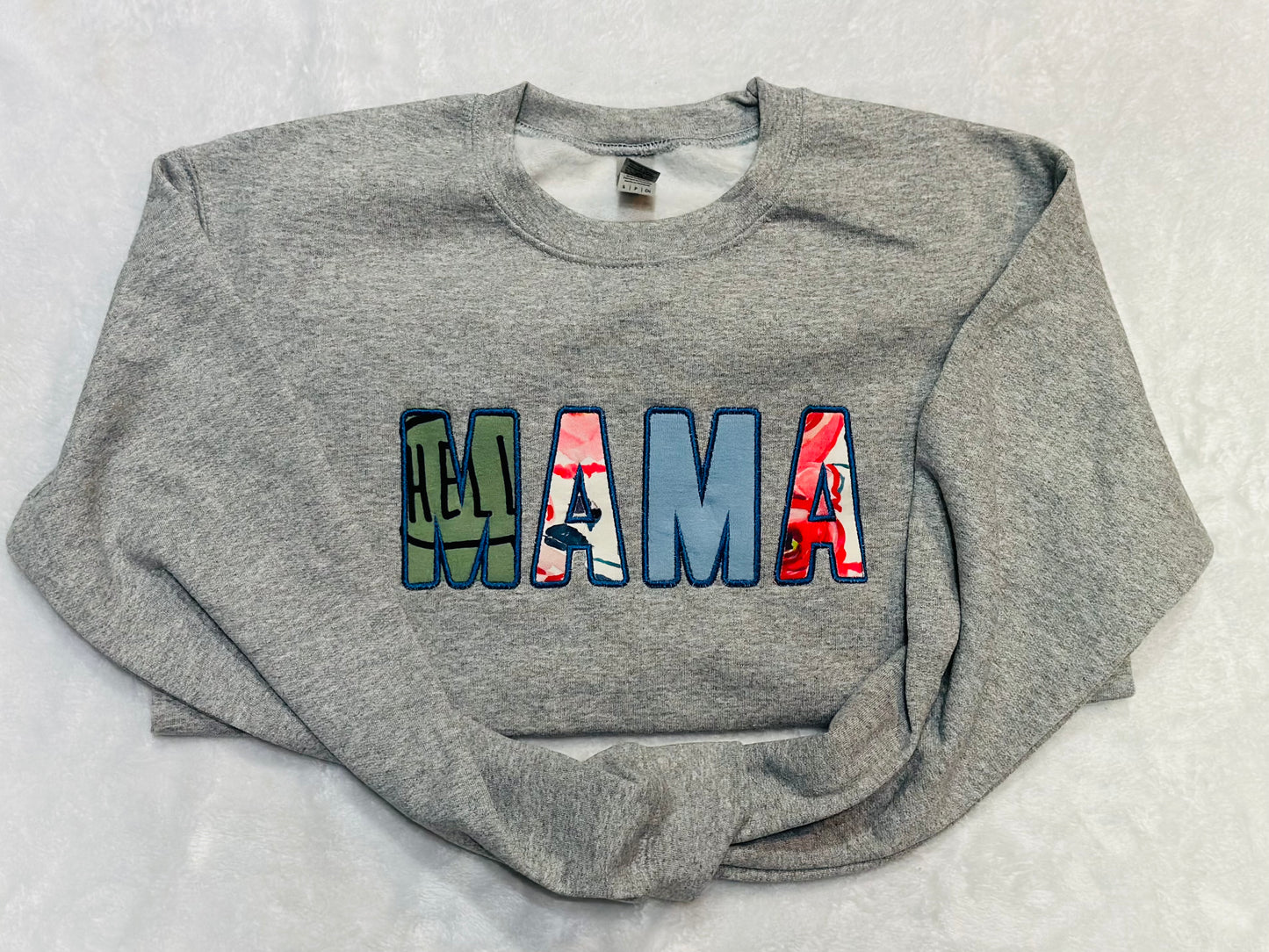 MAMA appliqué baby shirt