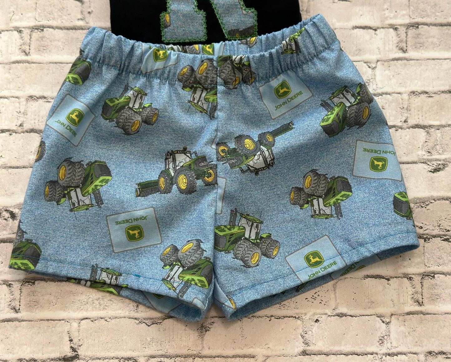 Tractor shirt and short set