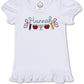 Back to school ruffle tee/unisex tee