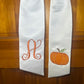 Pumpkin wreath sash (sash only)