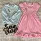 Peter Rabbit Empire short sleeve waist ruffle dress