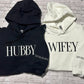 Embroidered Hubby/Wifey shirts