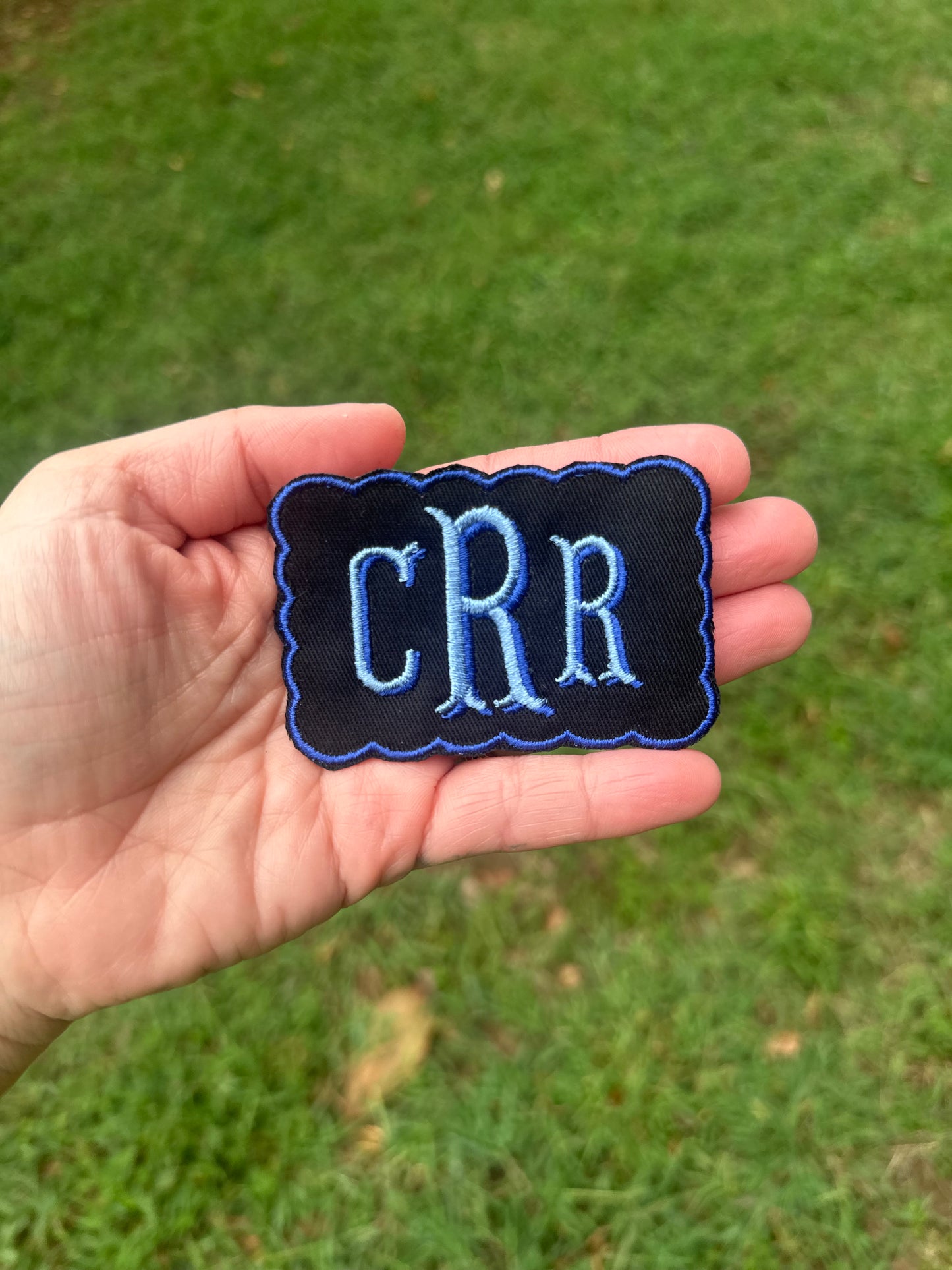 Scalloped patches for yeti ￼