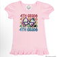 Back to school ruffle tee/unisex tee
