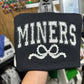 Bauxite Miners SEQUIN tee or sweatshirt