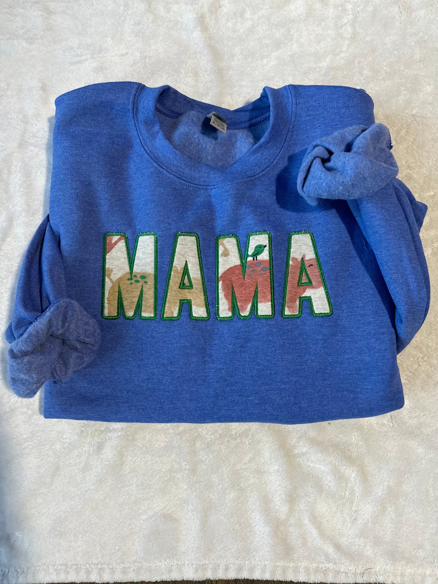 MAMA appliqué baby shirt