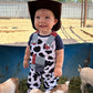 Western Dreams cow overalls