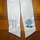Hydrangea wreath sash (sash only)