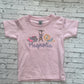 Zoo animal with tutu ruffle/unisex tee