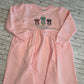 Cross with bow trio dresses