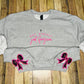 Forgiven tee & sweatshirt with side bow applique