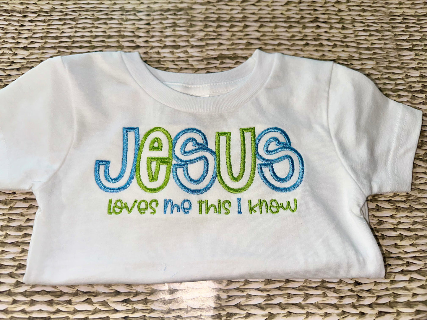 Jesus Loves me Empire dress & Sun bubble