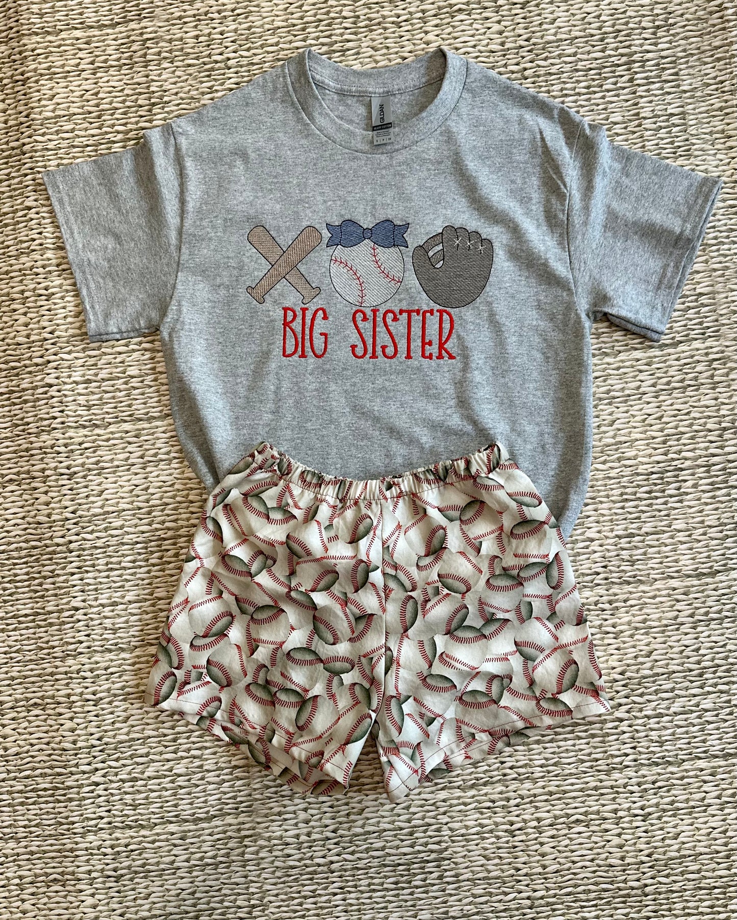 Little Sister/Brother embroidered shirts