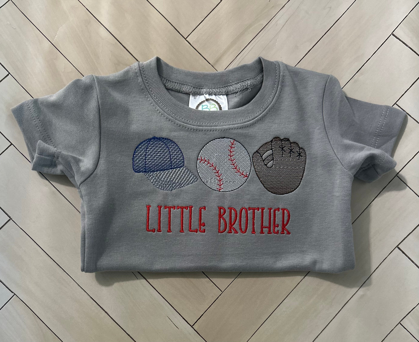 Little Sister/Brother embroidered shirts