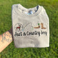 Just a country boy tee
