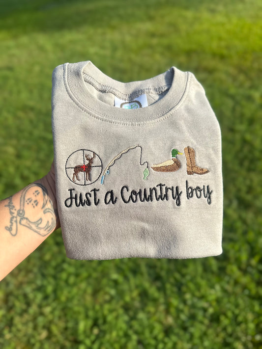 Just a country boy tee