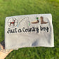 Just a country boy tee