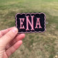 Scalloped patches for yeti ￼