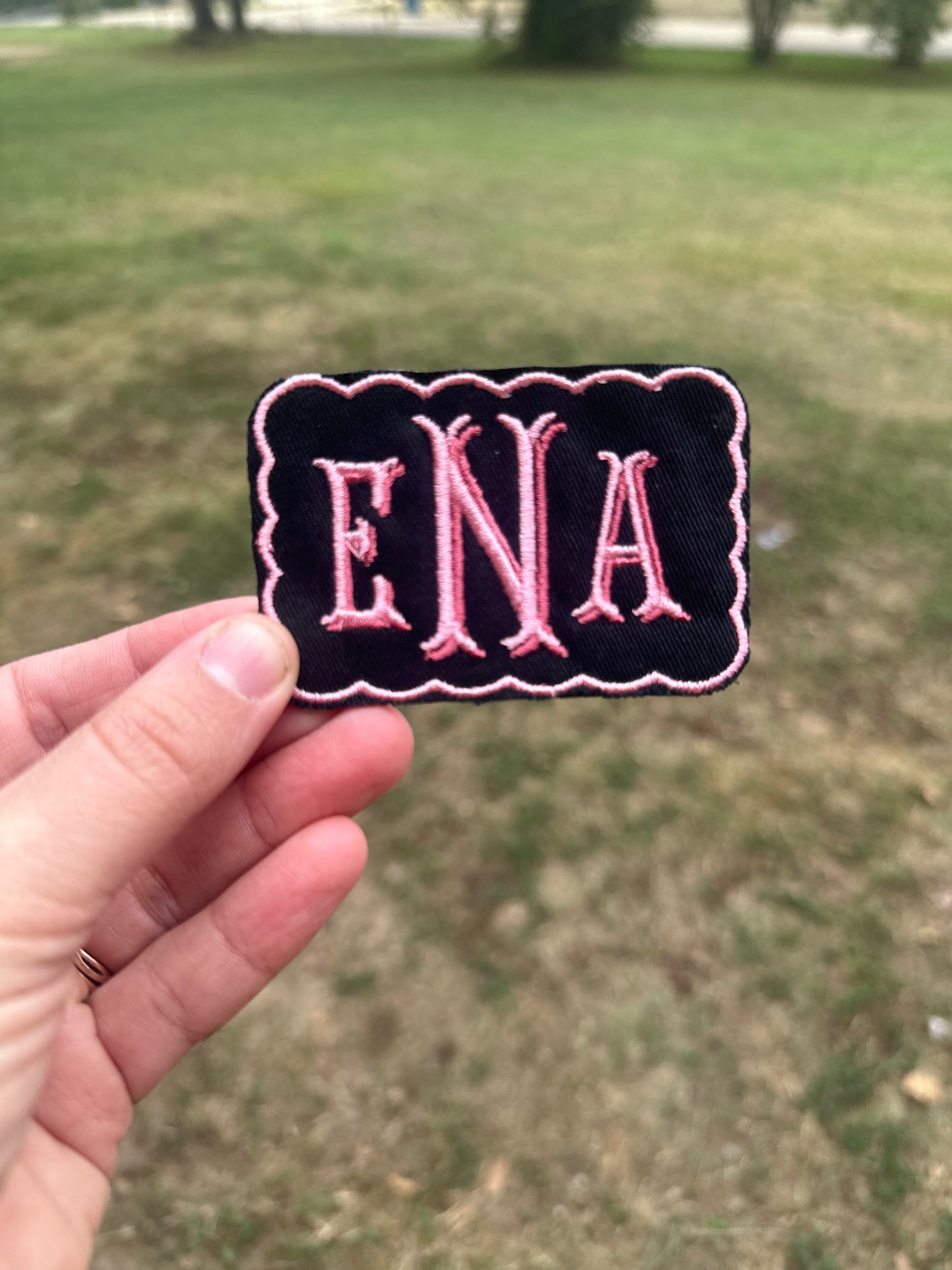 Scalloped patches for yeti ￼