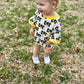Machine brand tshirt romper